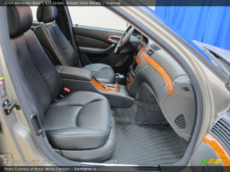 Brilliant Silver Metallic / Charcoal 2006 Mercedes-Benz S 430 Sedan