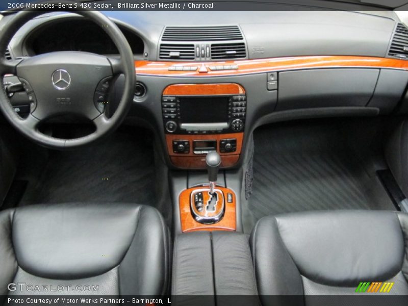 Brilliant Silver Metallic / Charcoal 2006 Mercedes-Benz S 430 Sedan