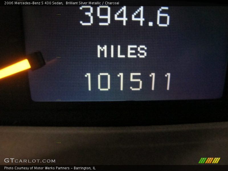 Brilliant Silver Metallic / Charcoal 2006 Mercedes-Benz S 430 Sedan
