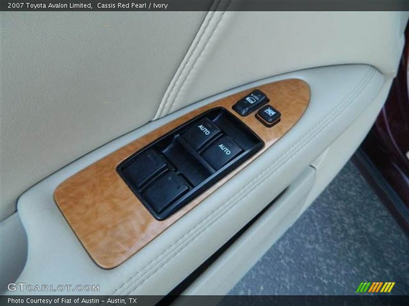 Cassis Red Pearl / Ivory 2007 Toyota Avalon Limited