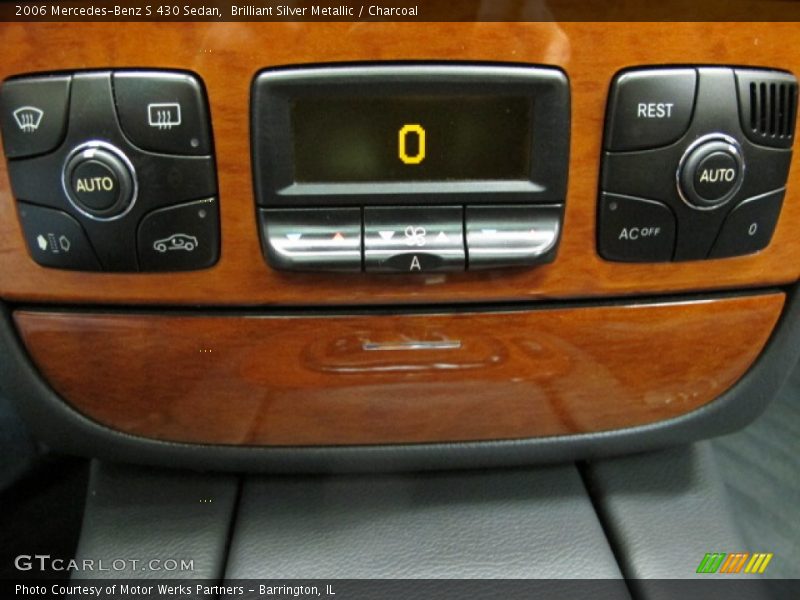 Brilliant Silver Metallic / Charcoal 2006 Mercedes-Benz S 430 Sedan