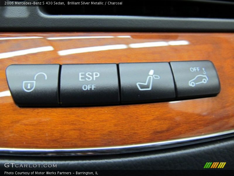 Brilliant Silver Metallic / Charcoal 2006 Mercedes-Benz S 430 Sedan
