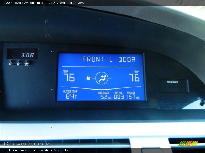 Cassis Red Pearl / Ivory 2007 Toyota Avalon Limited