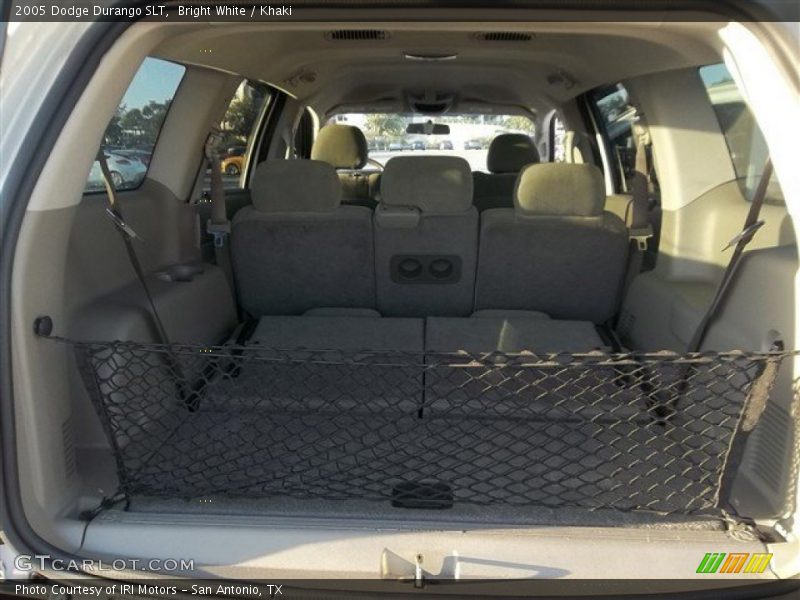 Bright White / Khaki 2005 Dodge Durango SLT