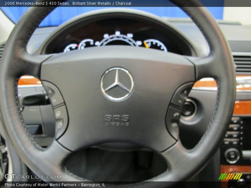 Brilliant Silver Metallic / Charcoal 2006 Mercedes-Benz S 430 Sedan