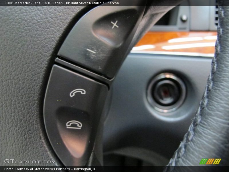 Brilliant Silver Metallic / Charcoal 2006 Mercedes-Benz S 430 Sedan