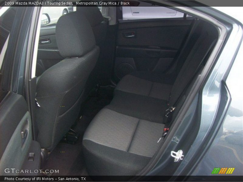 Metropolitan Gray Mica / Black 2009 Mazda MAZDA3 i Touring Sedan