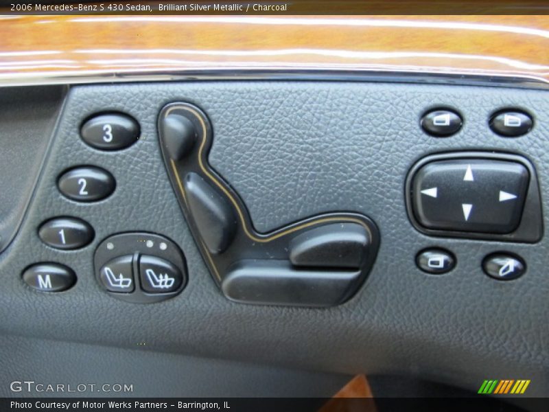 Brilliant Silver Metallic / Charcoal 2006 Mercedes-Benz S 430 Sedan