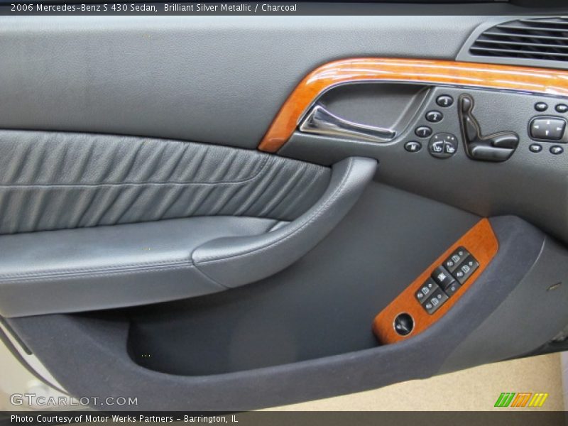Brilliant Silver Metallic / Charcoal 2006 Mercedes-Benz S 430 Sedan