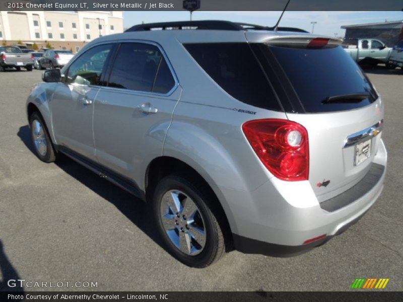 Silver Ice Metallic / Jet Black 2013 Chevrolet Equinox LT