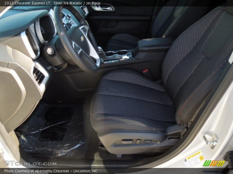 Silver Ice Metallic / Jet Black 2013 Chevrolet Equinox LT