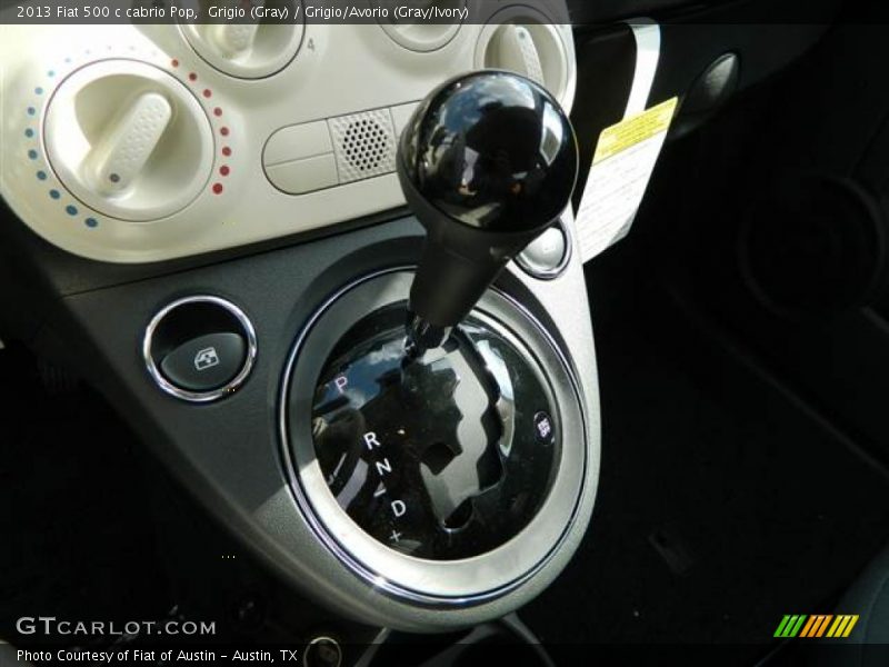  2013 500 c cabrio Pop 6 Speed Automatic Shifter