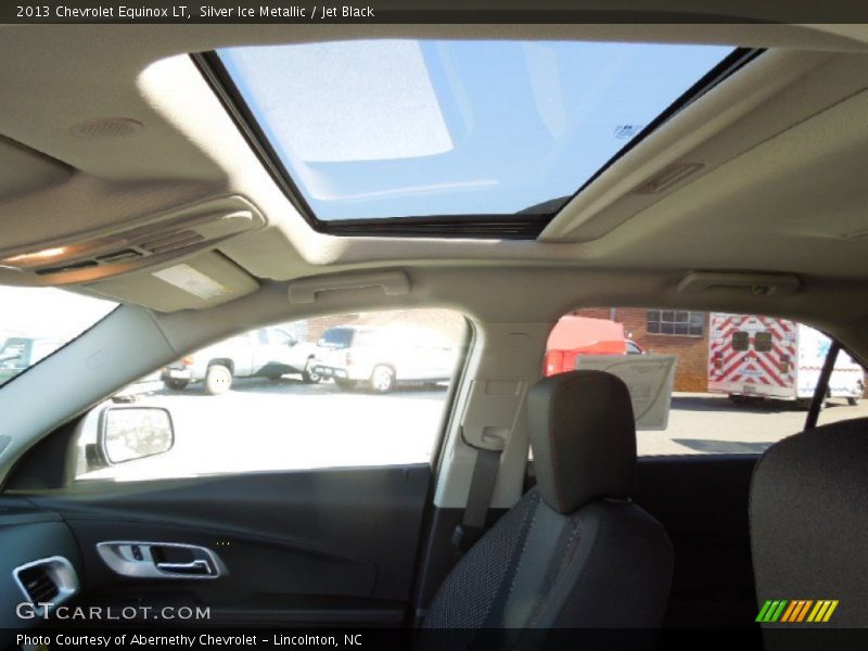 Silver Ice Metallic / Jet Black 2013 Chevrolet Equinox LT