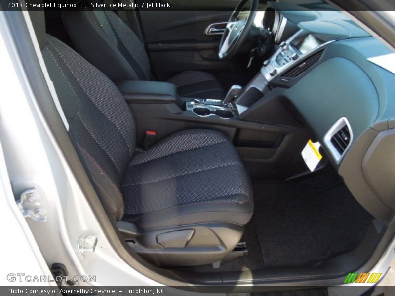 Silver Ice Metallic / Jet Black 2013 Chevrolet Equinox LT