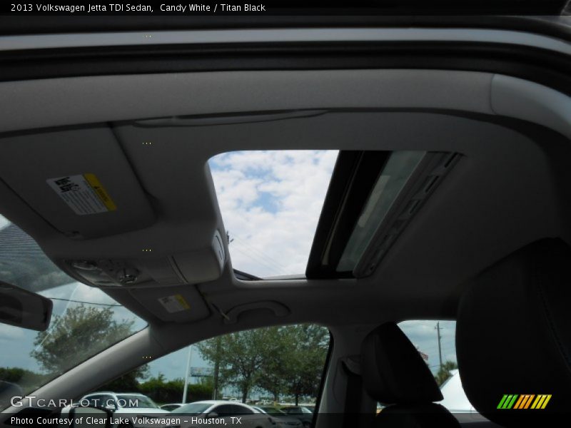 Candy White / Titan Black 2013 Volkswagen Jetta TDI Sedan