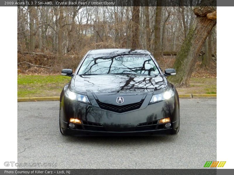 Crystal Black Pearl / Umber/Ebony 2009 Acura TL 3.7 SH-AWD