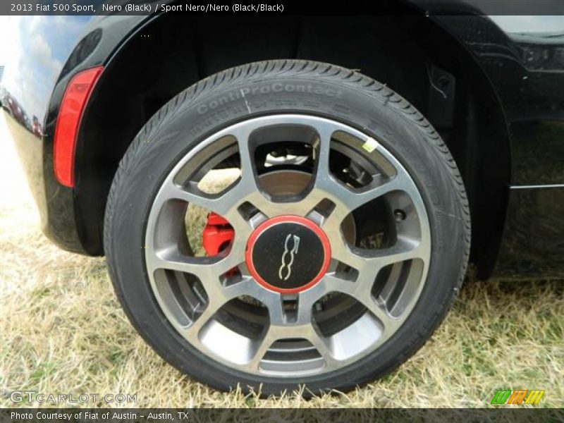 Nero (Black) / Sport Nero/Nero (Black/Black) 2013 Fiat 500 Sport