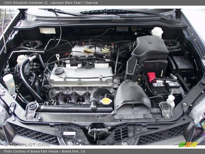 Labrador Black Pearl / Charcoal 2003 Mitsubishi Outlander LS