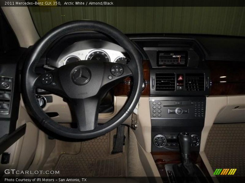 Arctic White / Almond/Black 2011 Mercedes-Benz GLK 350