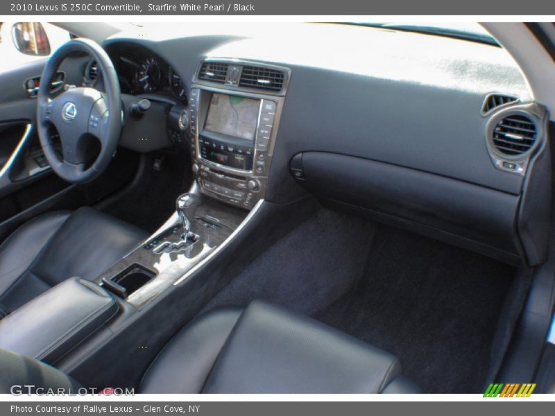 Starfire White Pearl / Black 2010 Lexus IS 250C Convertible