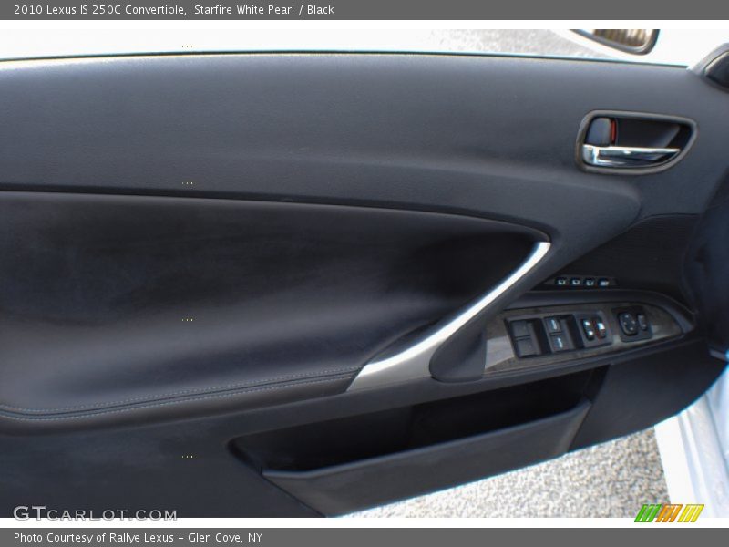 Starfire White Pearl / Black 2010 Lexus IS 250C Convertible