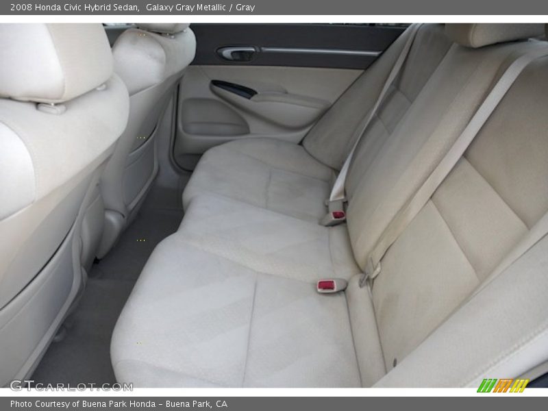 Galaxy Gray Metallic / Gray 2008 Honda Civic Hybrid Sedan