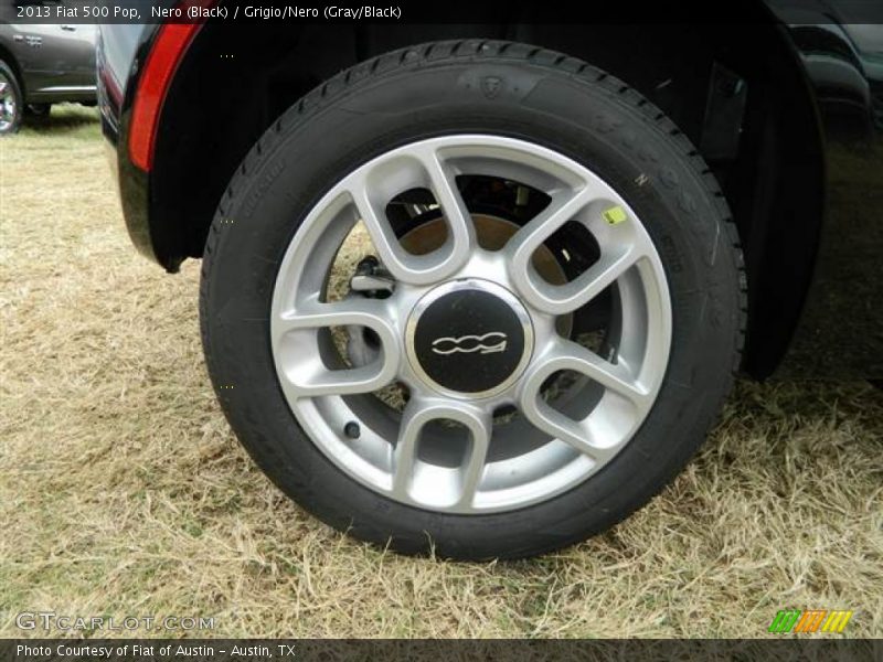 Nero (Black) / Grigio/Nero (Gray/Black) 2013 Fiat 500 Pop