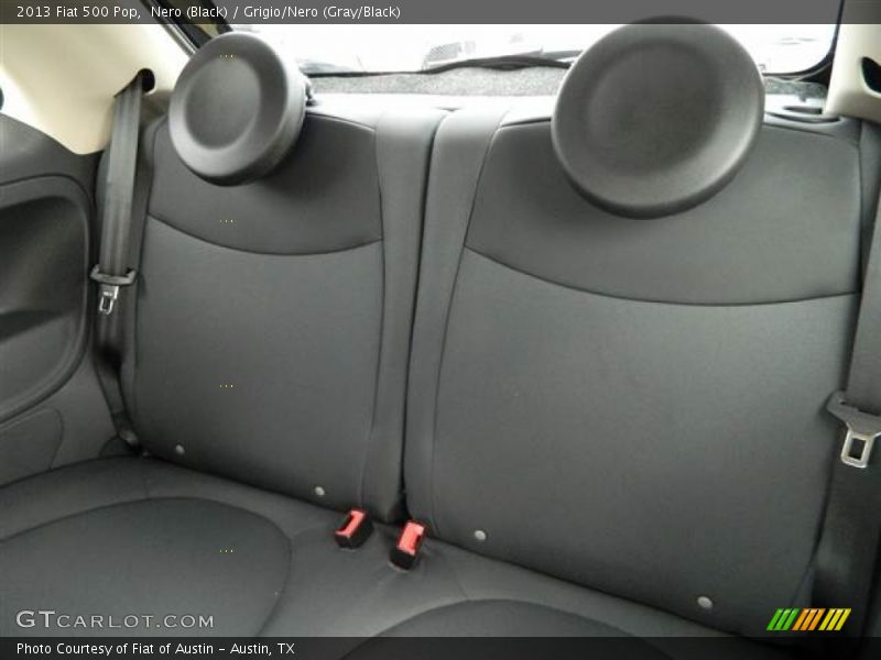 Nero (Black) / Grigio/Nero (Gray/Black) 2013 Fiat 500 Pop