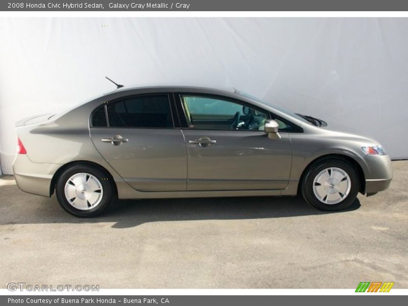 Galaxy Gray Metallic / Gray 2008 Honda Civic Hybrid Sedan