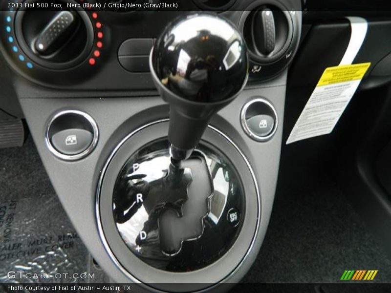 Nero (Black) / Grigio/Nero (Gray/Black) 2013 Fiat 500 Pop