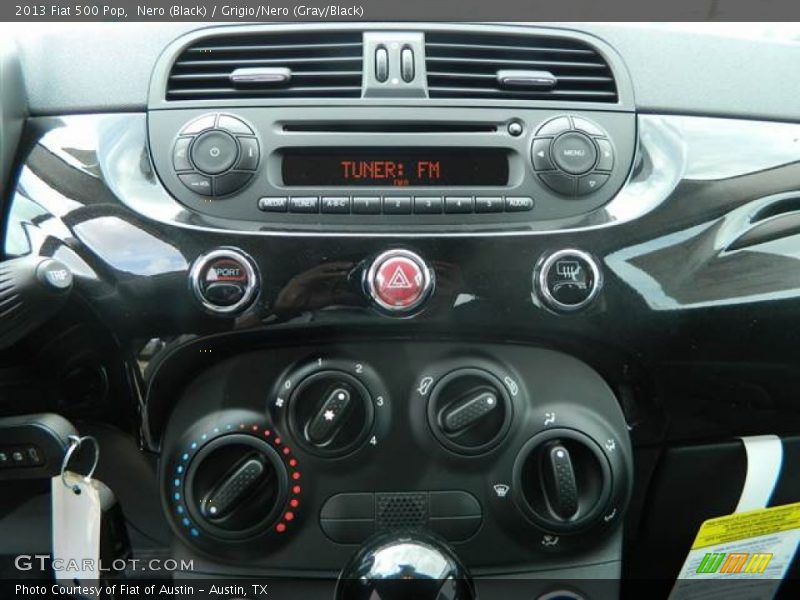 Nero (Black) / Grigio/Nero (Gray/Black) 2013 Fiat 500 Pop