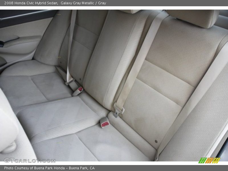 Galaxy Gray Metallic / Gray 2008 Honda Civic Hybrid Sedan