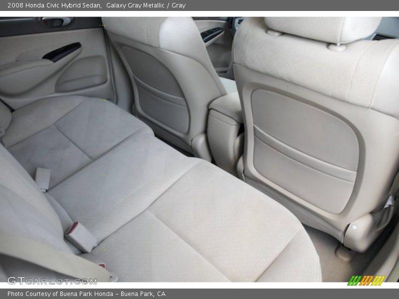 Galaxy Gray Metallic / Gray 2008 Honda Civic Hybrid Sedan