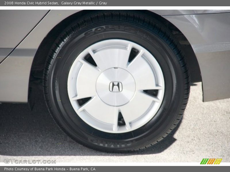 Galaxy Gray Metallic / Gray 2008 Honda Civic Hybrid Sedan