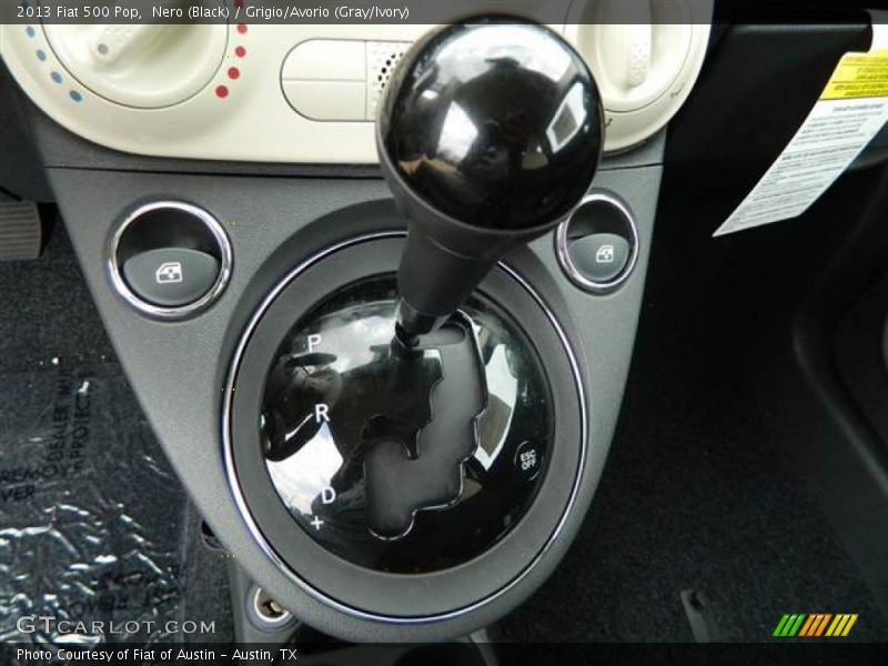 Nero (Black) / Grigio/Avorio (Gray/Ivory) 2013 Fiat 500 Pop
