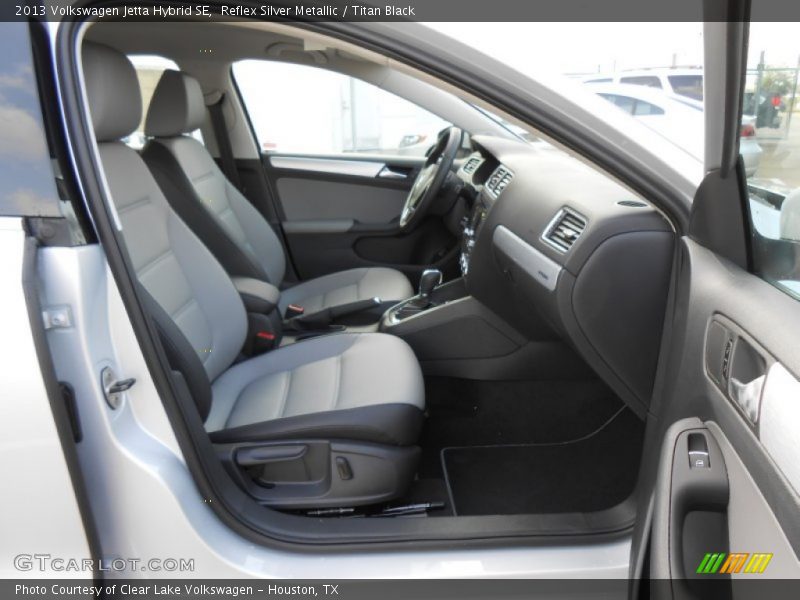  2013 Jetta Hybrid SE Titan Black Interior