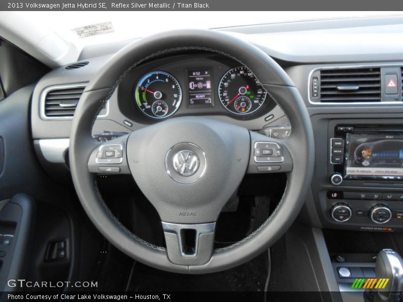  2013 Jetta Hybrid SE Steering Wheel