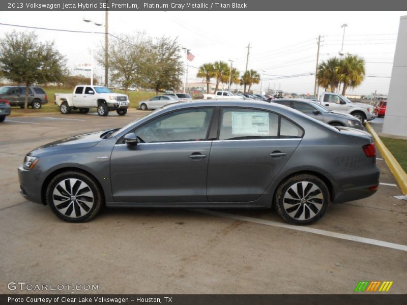  2013 Jetta Hybrid SEL Premium Platinum Gray Metallic
