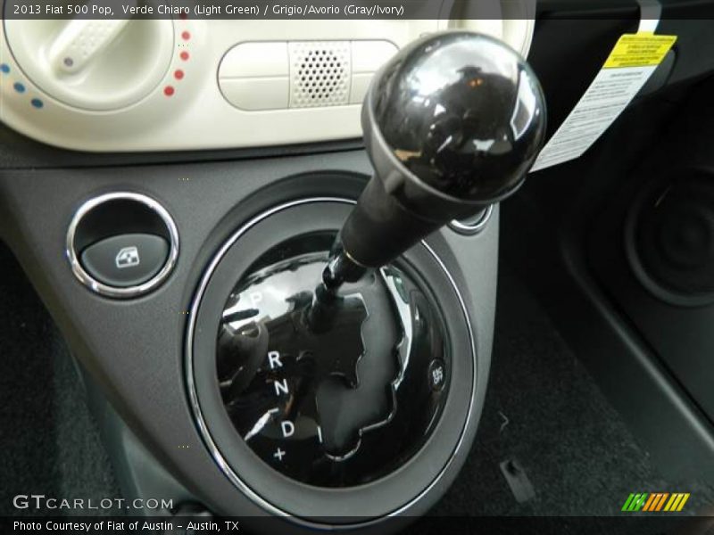 Verde Chiaro (Light Green) / Grigio/Avorio (Gray/Ivory) 2013 Fiat 500 Pop