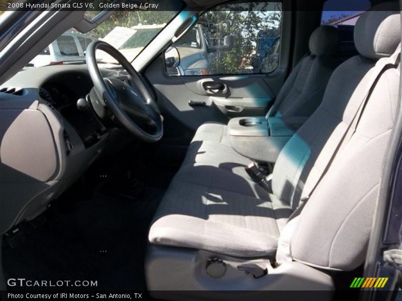 Golden Beige / Gray 2008 Hyundai Sonata GLS V6