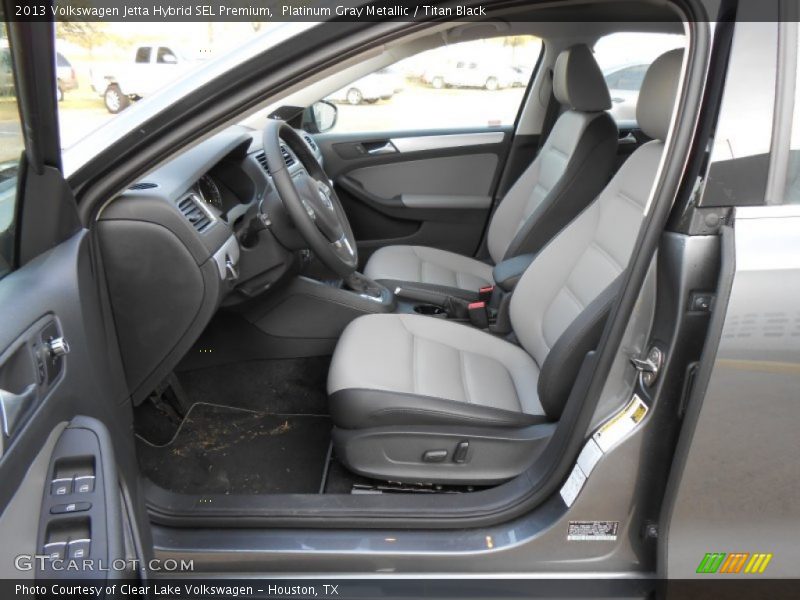  2013 Jetta Hybrid SEL Premium Titan Black Interior