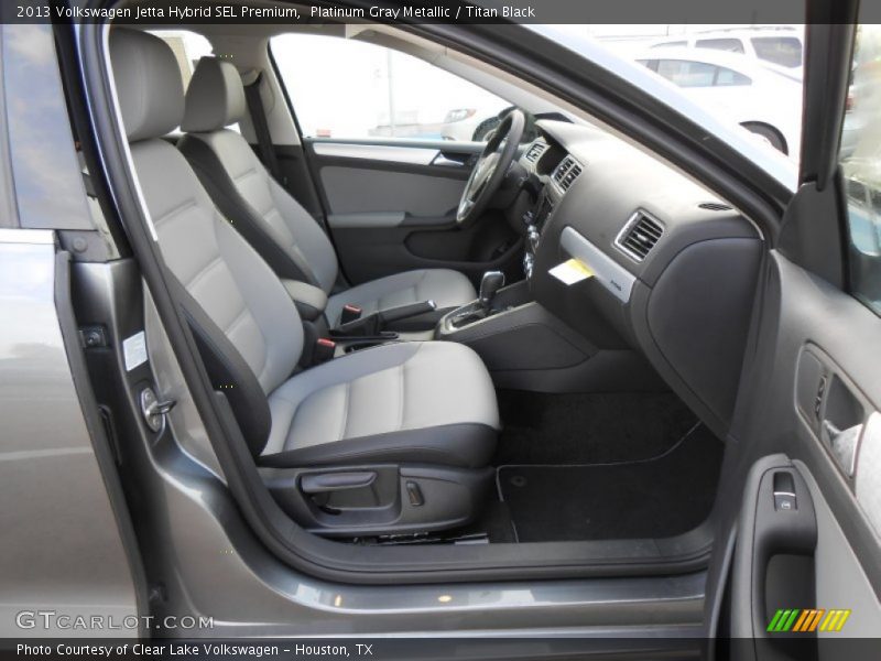  2013 Jetta Hybrid SEL Premium Titan Black Interior