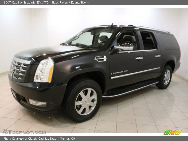 Black Raven / Ebony/Ebony 2007 Cadillac Escalade ESV AWD