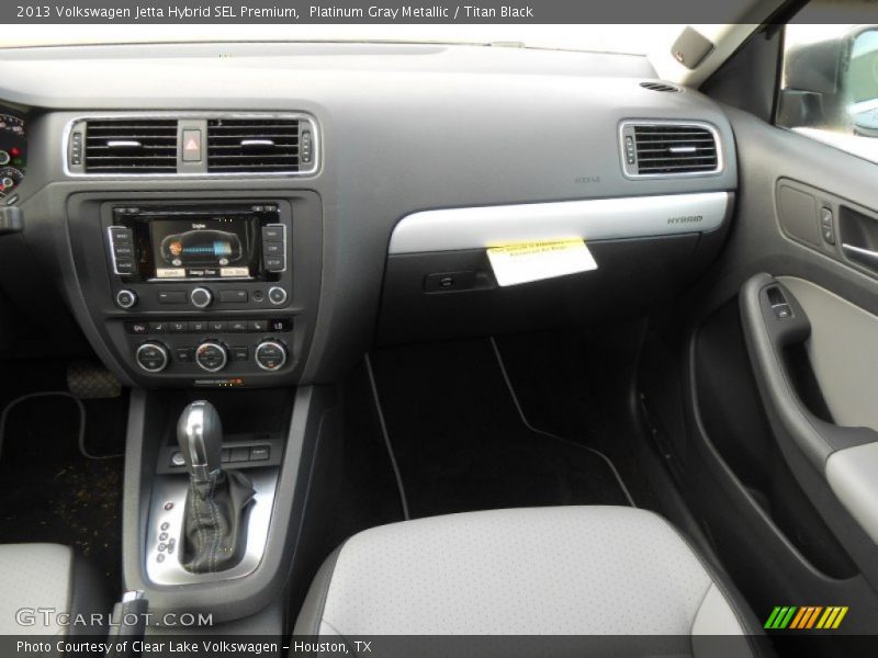 Dashboard of 2013 Jetta Hybrid SEL Premium