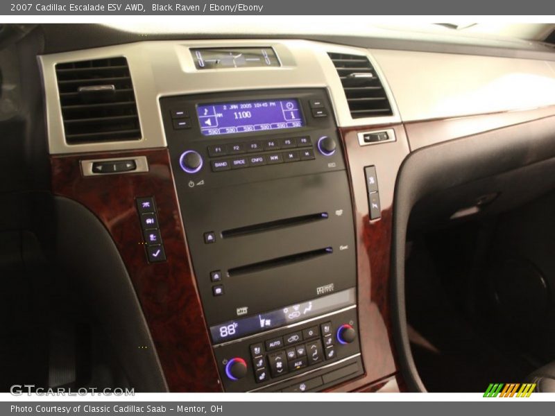 Black Raven / Ebony/Ebony 2007 Cadillac Escalade ESV AWD