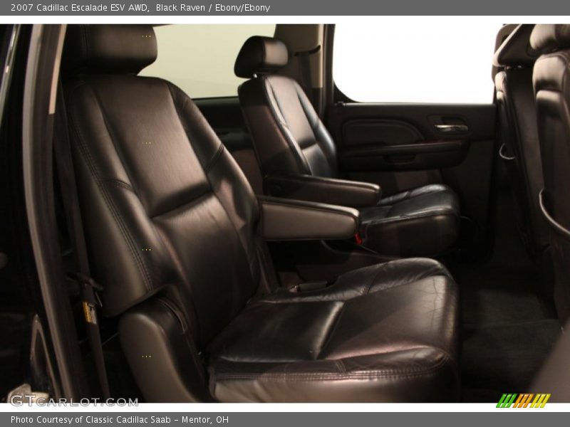 Black Raven / Ebony/Ebony 2007 Cadillac Escalade ESV AWD
