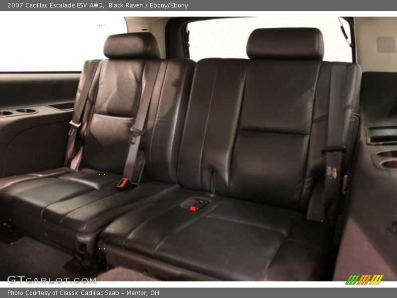Black Raven / Ebony/Ebony 2007 Cadillac Escalade ESV AWD