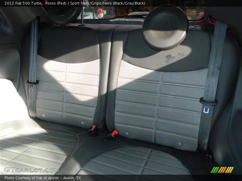 Rosso (Red) / Sport Nero/Grigio/Nero (Black/Gray/Black) 2013 Fiat 500 Turbo
