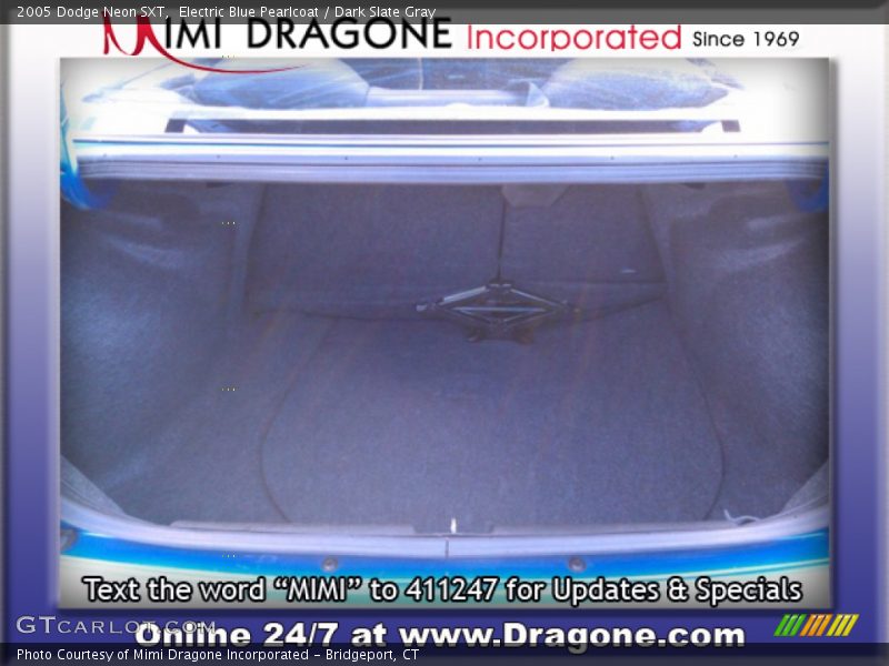 Electric Blue Pearlcoat / Dark Slate Gray 2005 Dodge Neon SXT