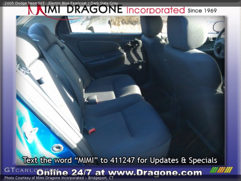Electric Blue Pearlcoat / Dark Slate Gray 2005 Dodge Neon SXT